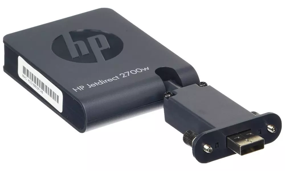 HP J8026A Jetdirect 2700w USB Wireless Print Server - Primary Image