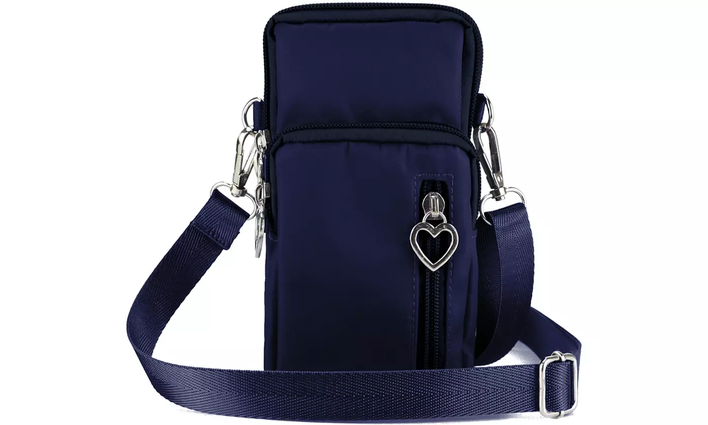 Small Cell Phone Purse  Bag Cross Body Wristlets Strap Wallet Pouch