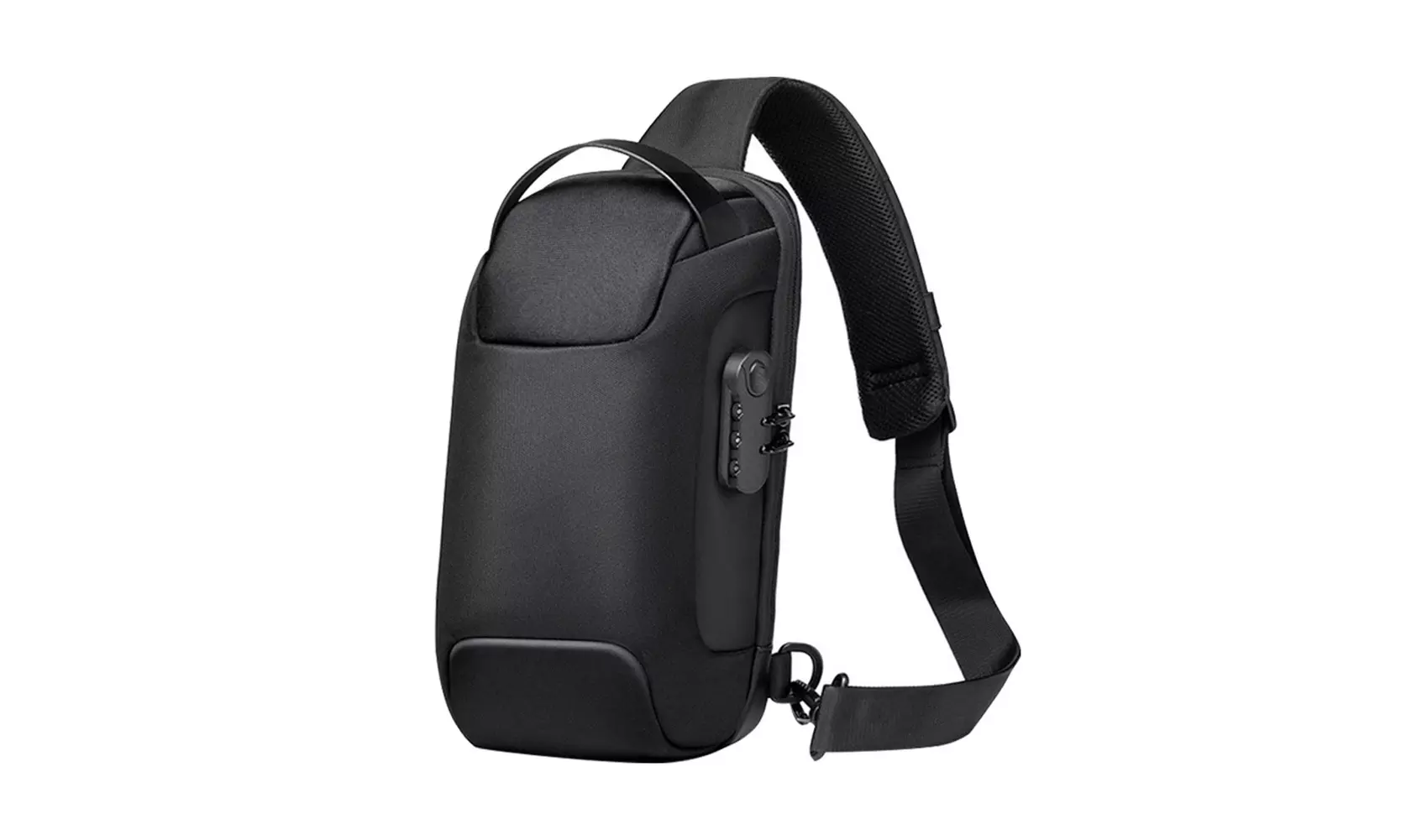 US 1-2 Pc Sling Backpack USB Port Anti Theft Men  Chest Shoulder Crossbody Bag - Primary Image