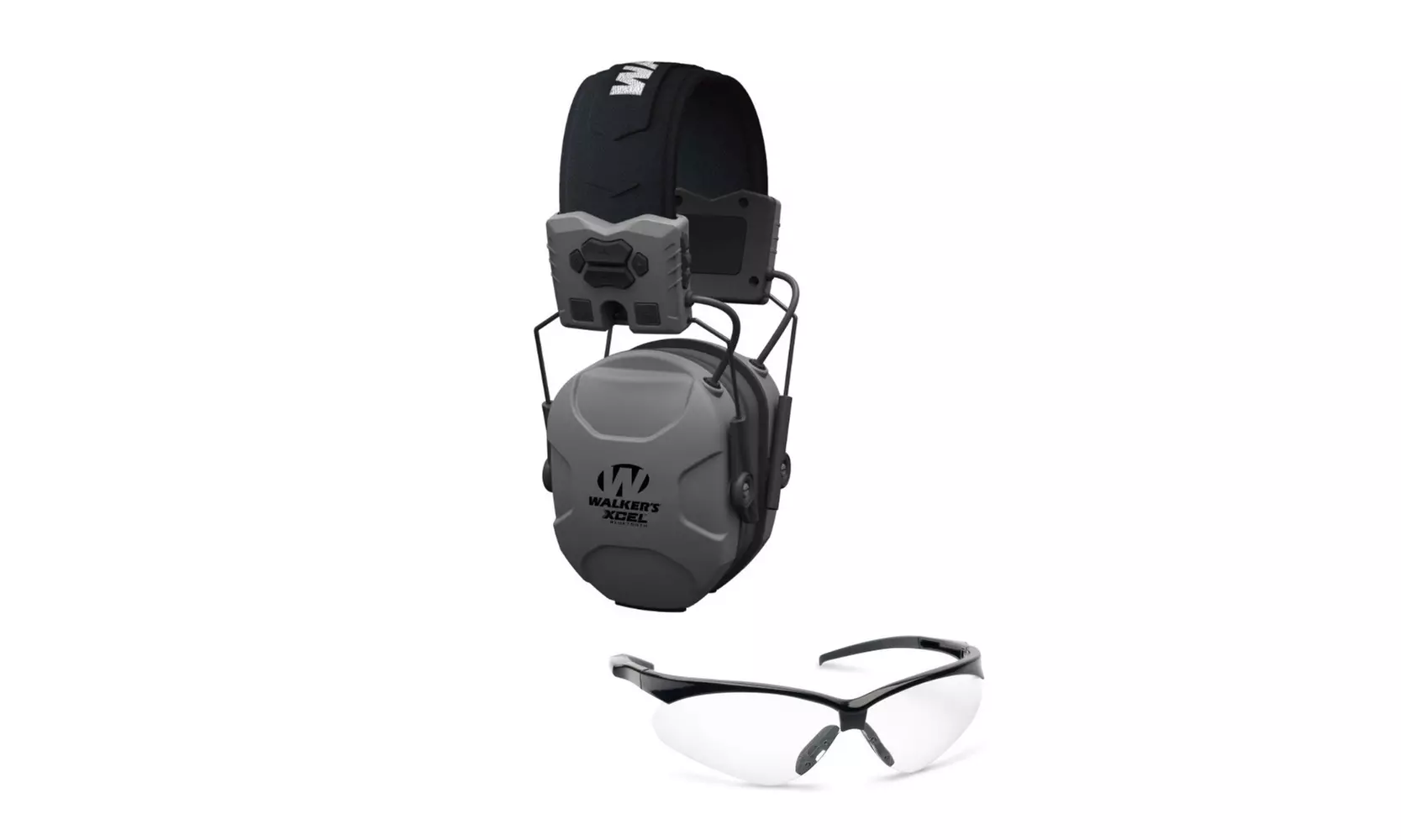 Walkers XCEL Digital Electronic Muff (Voice Clarity/Bluetooth) & Glasses Kit - Primary Image