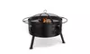 Saturn Sphere Outdoor Backyard Garden Home Light Fire Pit - Aged Bronze 
