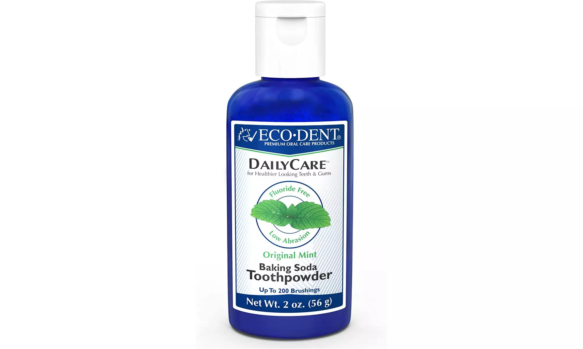 EcoDent Tooth Powder Daily Care, Baking Soda Tooth Powder, Fluoride Free, - Second Medium