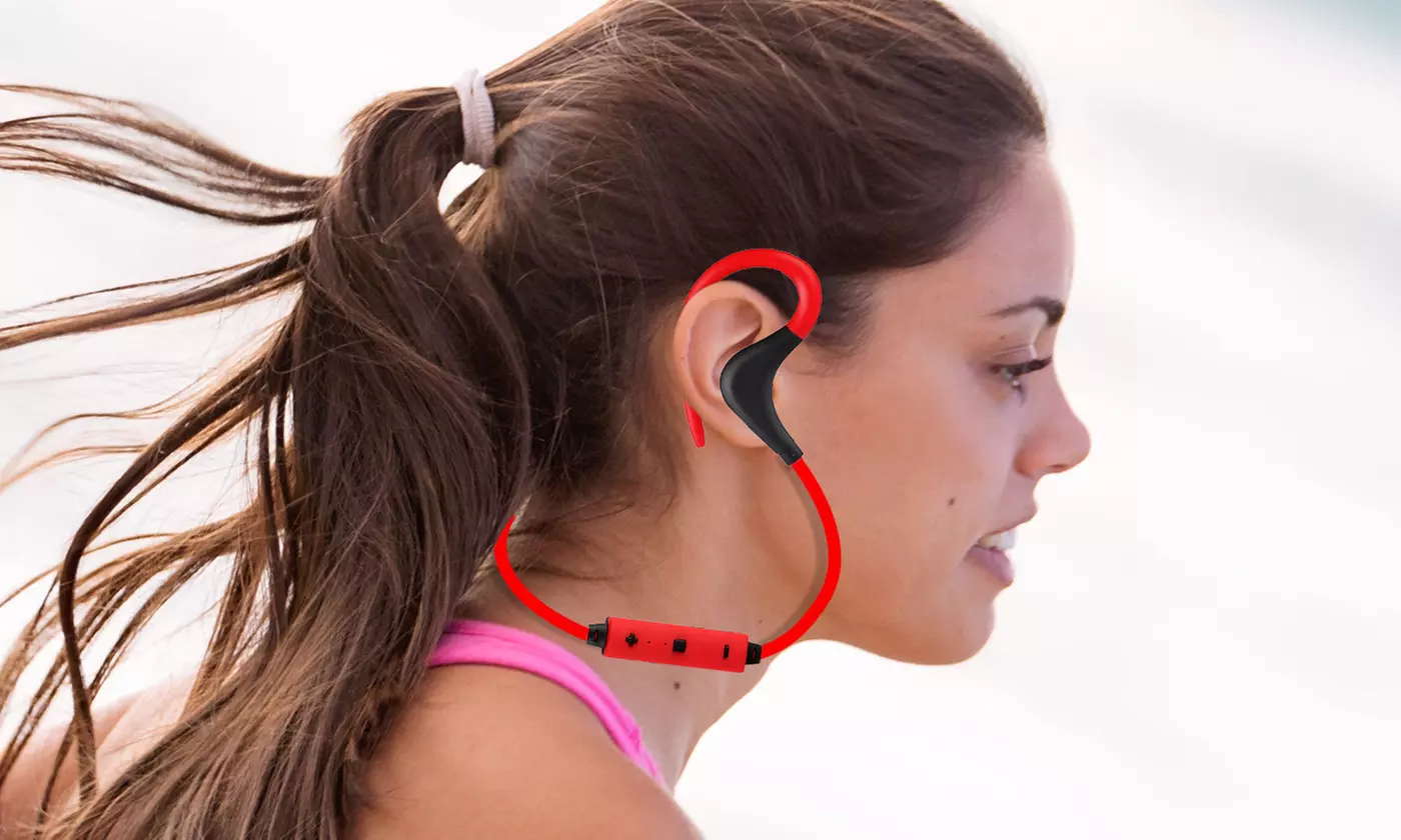 iRola Wireless V4.1 Bluetooth Sport Earbuds In-Ear Stereo Earphones w/ Mic