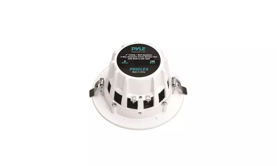 5.25-in Bluetooth Ceiling / Wall Speaker Kit, (4) Flush Mount 2-Way  - Second Medium