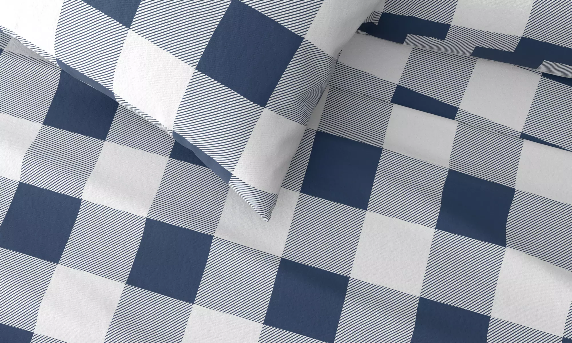 FreshFolds Premium Turkish Cotton Printed Flannel Sheet Set