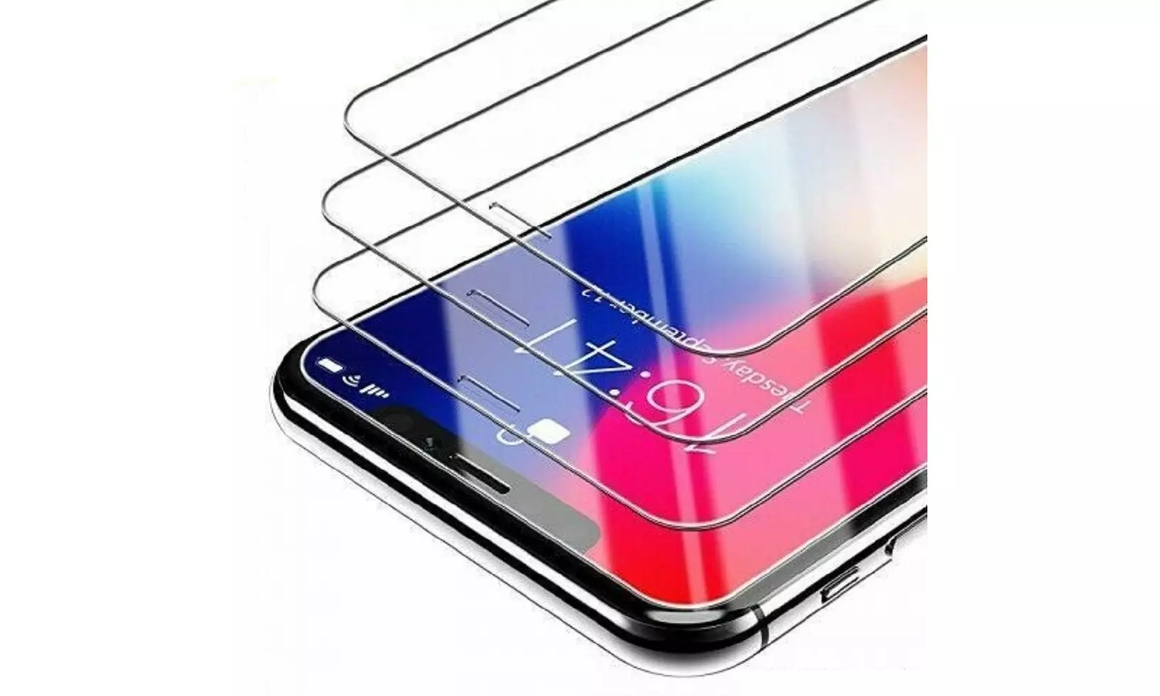 Tempered Glass Screen Protector for iPhone 13 12 11 Pro 