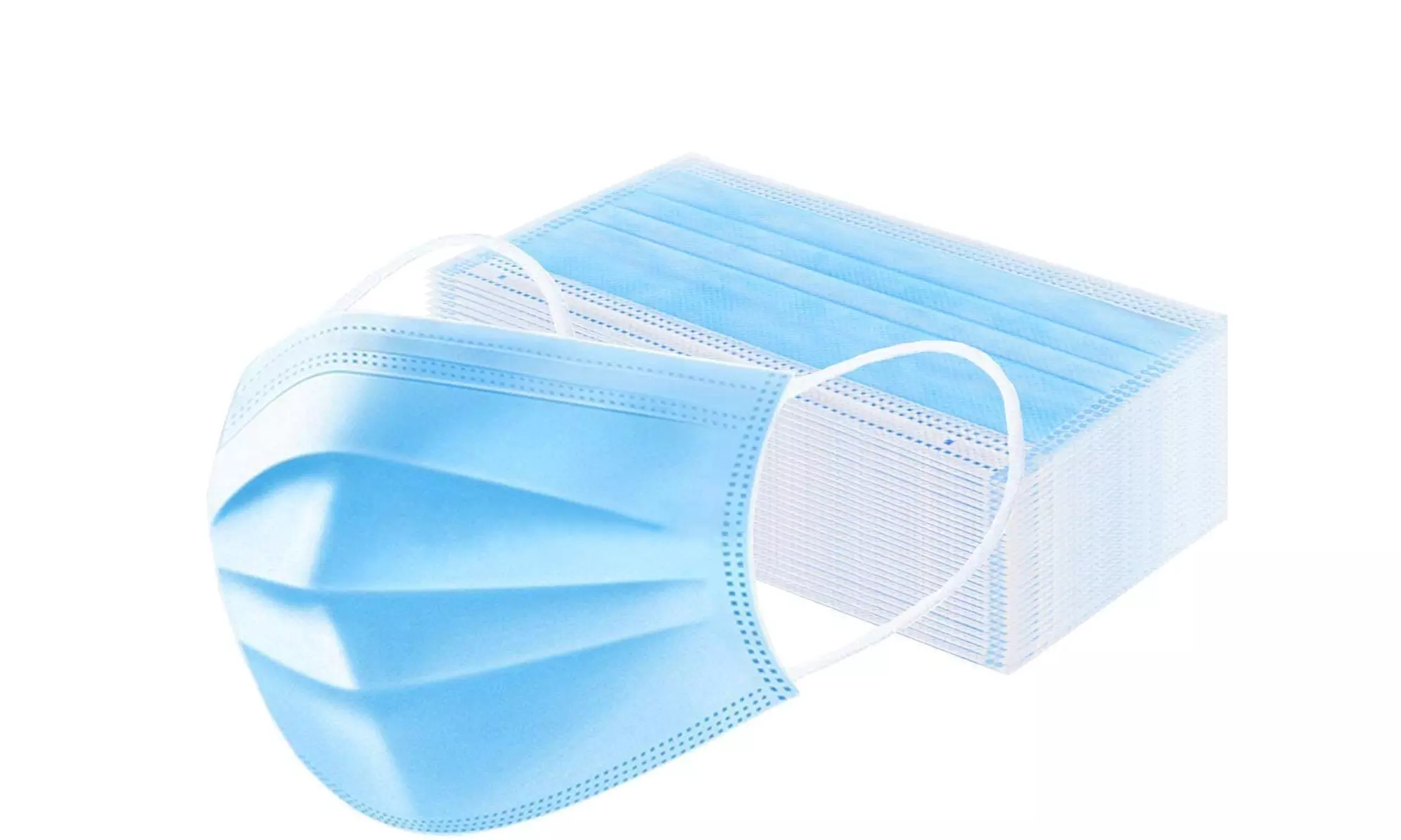 3-Ply Non-Medical Disposable Face Masks w/ Elastic Earloop (Bulk Deal Specials) - Primary Image