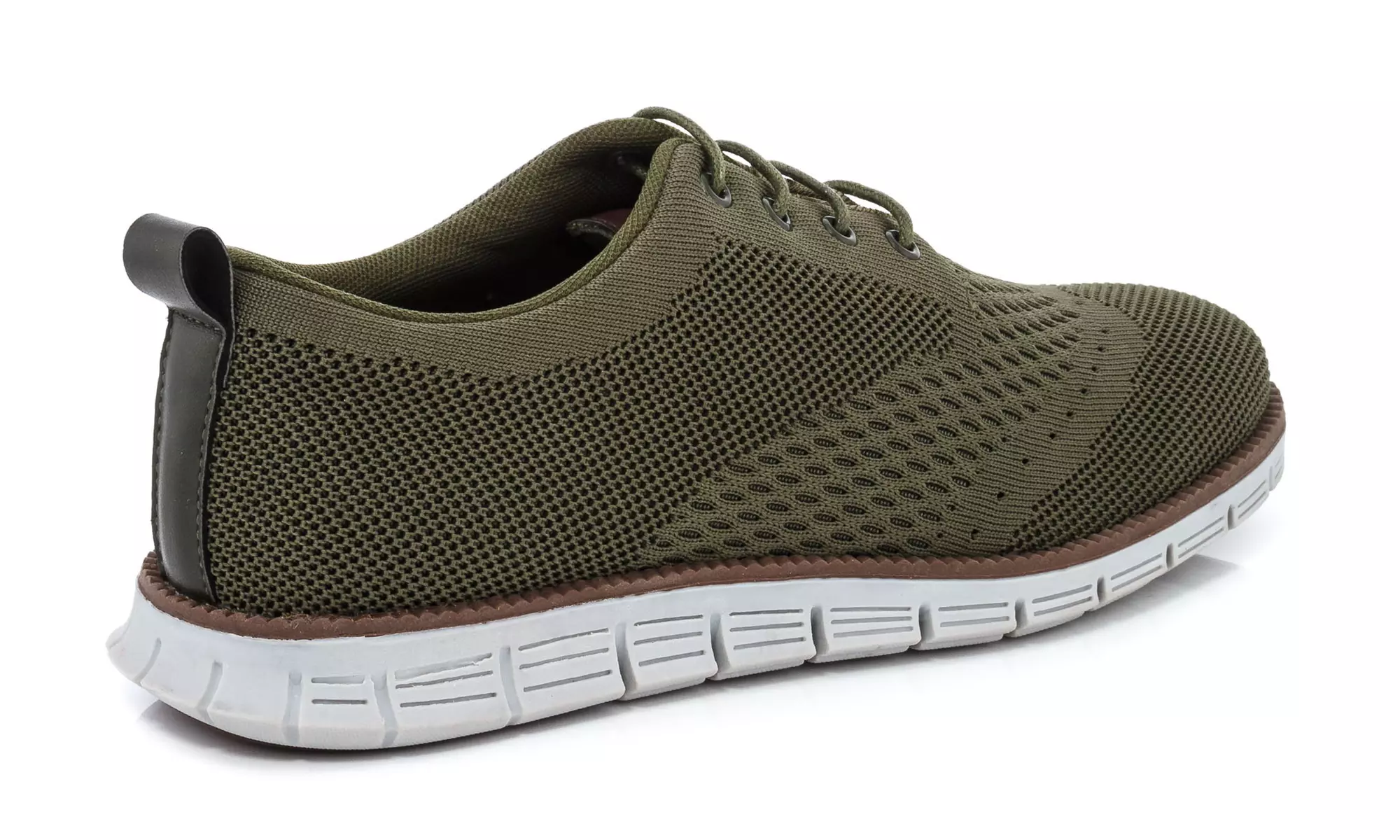 Franco Vanucci Men's Lace-up Knit Oxford Shoes