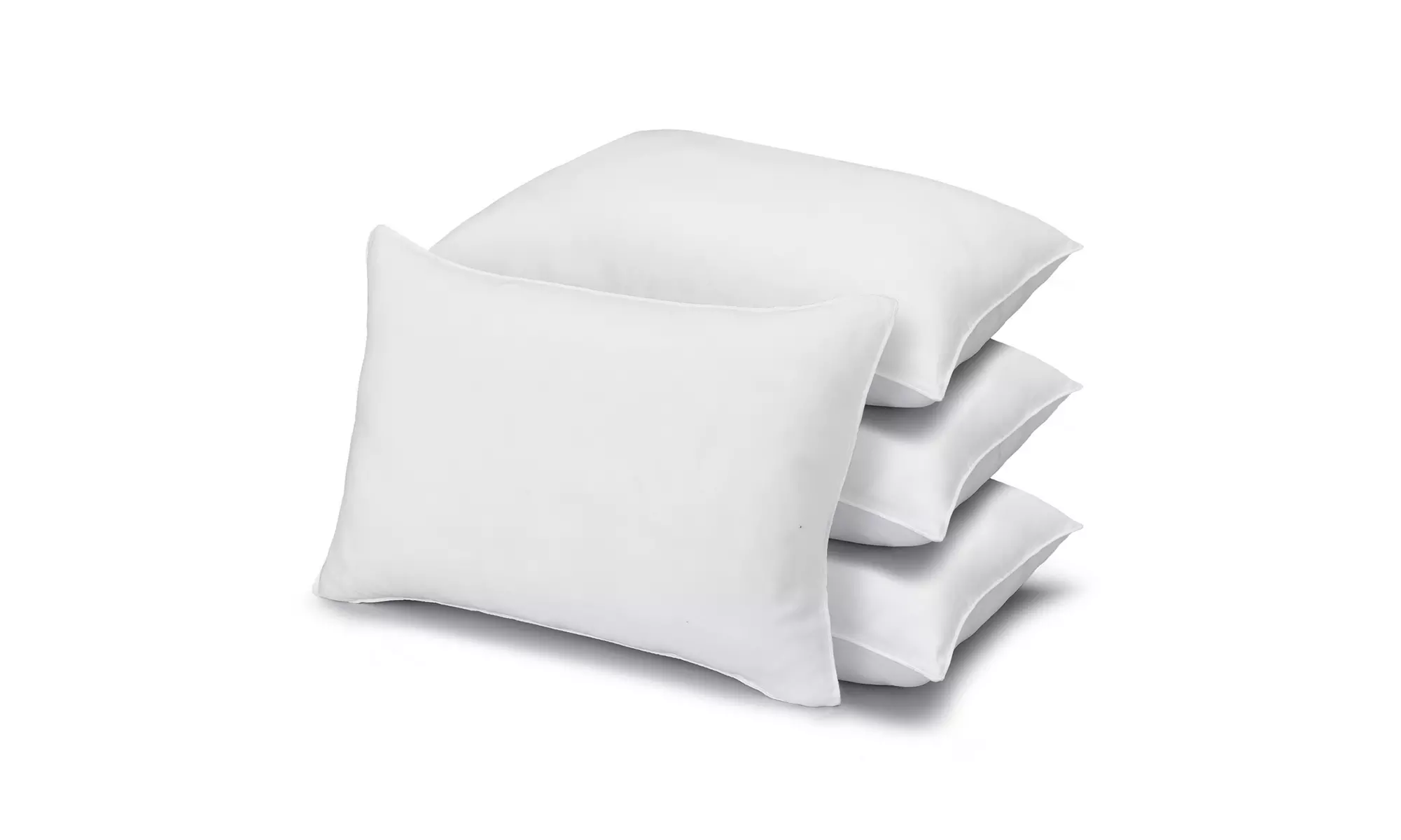 Signature Plush Soft Allergy-Resistant Down Alt Stomach Sleeper Pillow, Set of 4 - Primary Image