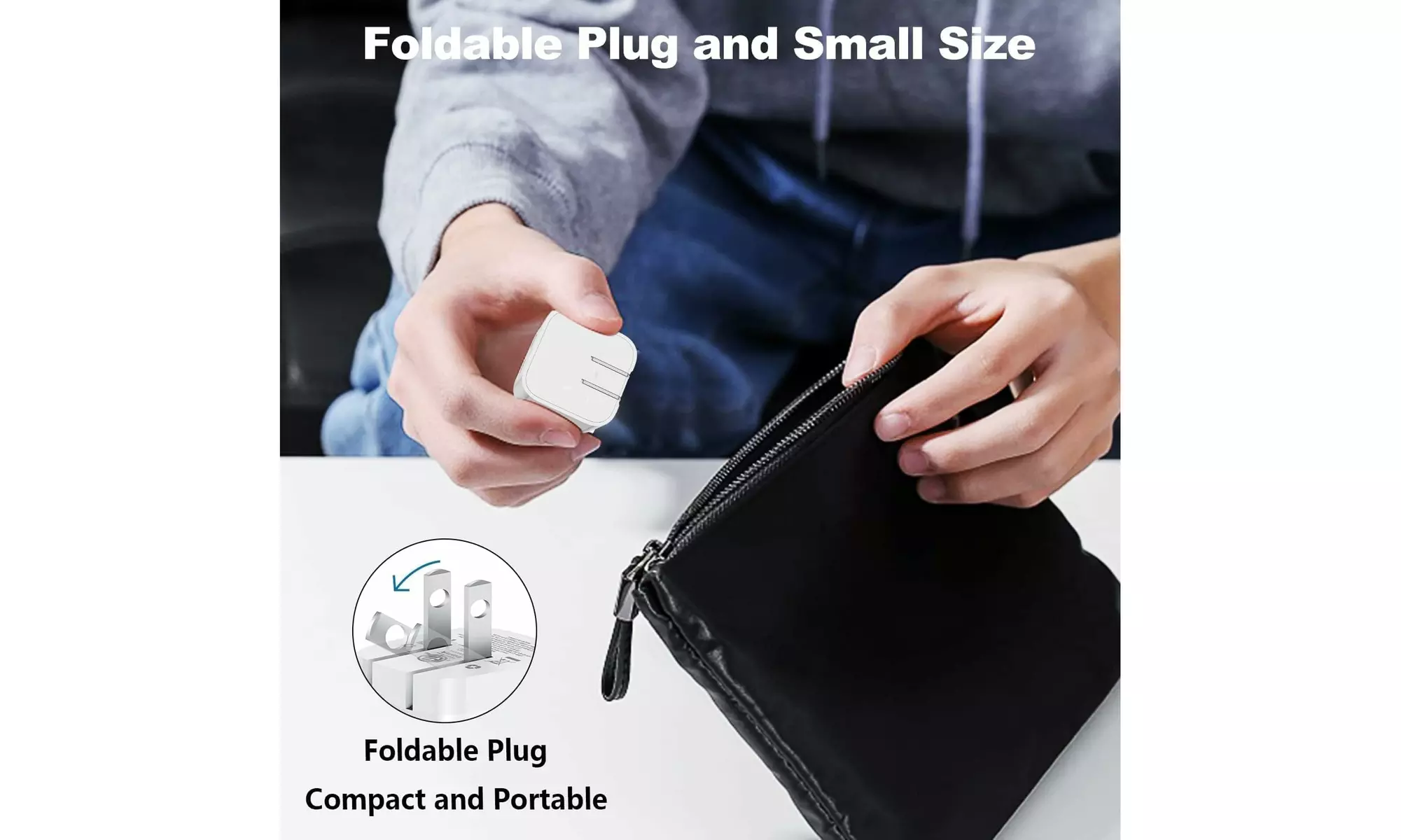 MFi Fast Dual USB-C Port Wall Charger 35W w/ 2x Cables for iPhone X 11 12 13 14