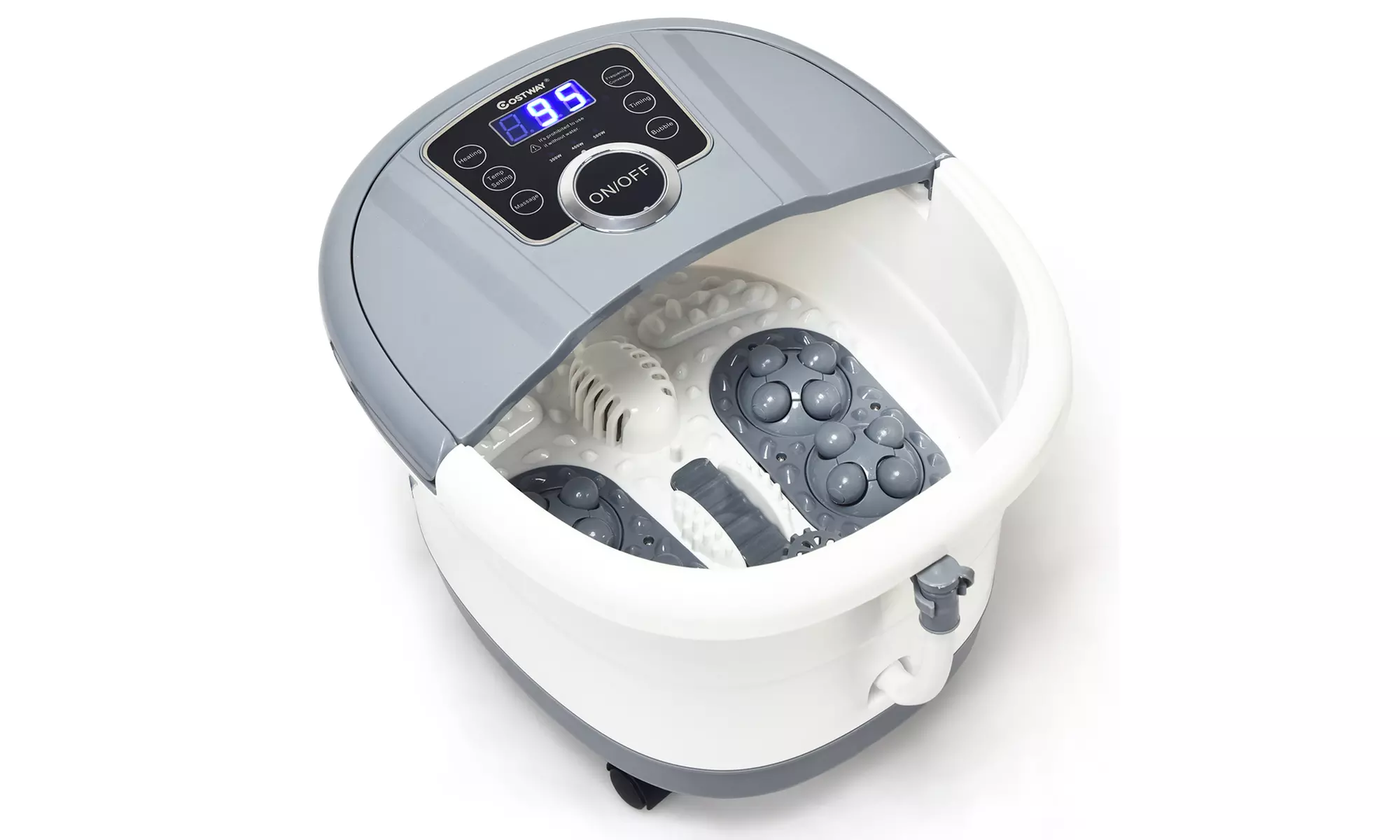 Costway Multi-function Electric Foot Spa Bath Shiatsu Roller Motorized Massager - Primary Image