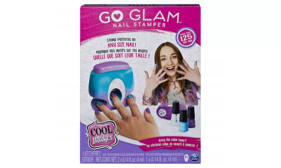 Cool Maker GO Glam Nail Stamper, Nail Studio with 5 Patterns to Decorate Nails - Primary Image