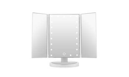 image for Easehold Led Lighted Vanity Mirror 180 Degree Rotation Makeup Mirror