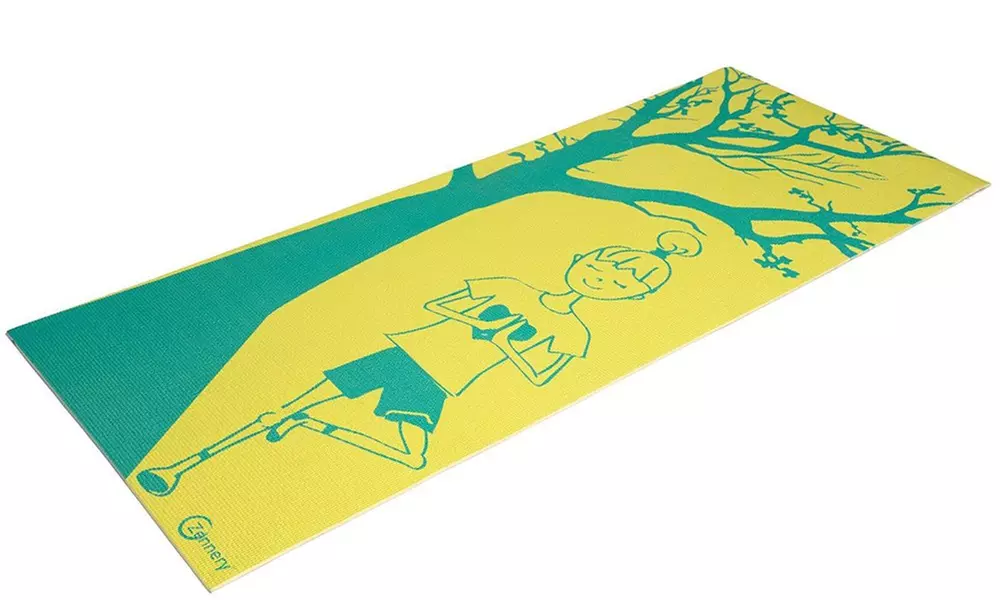 Zennery Kids "Tree Pose" Girls Yoga Mat - Primary Image