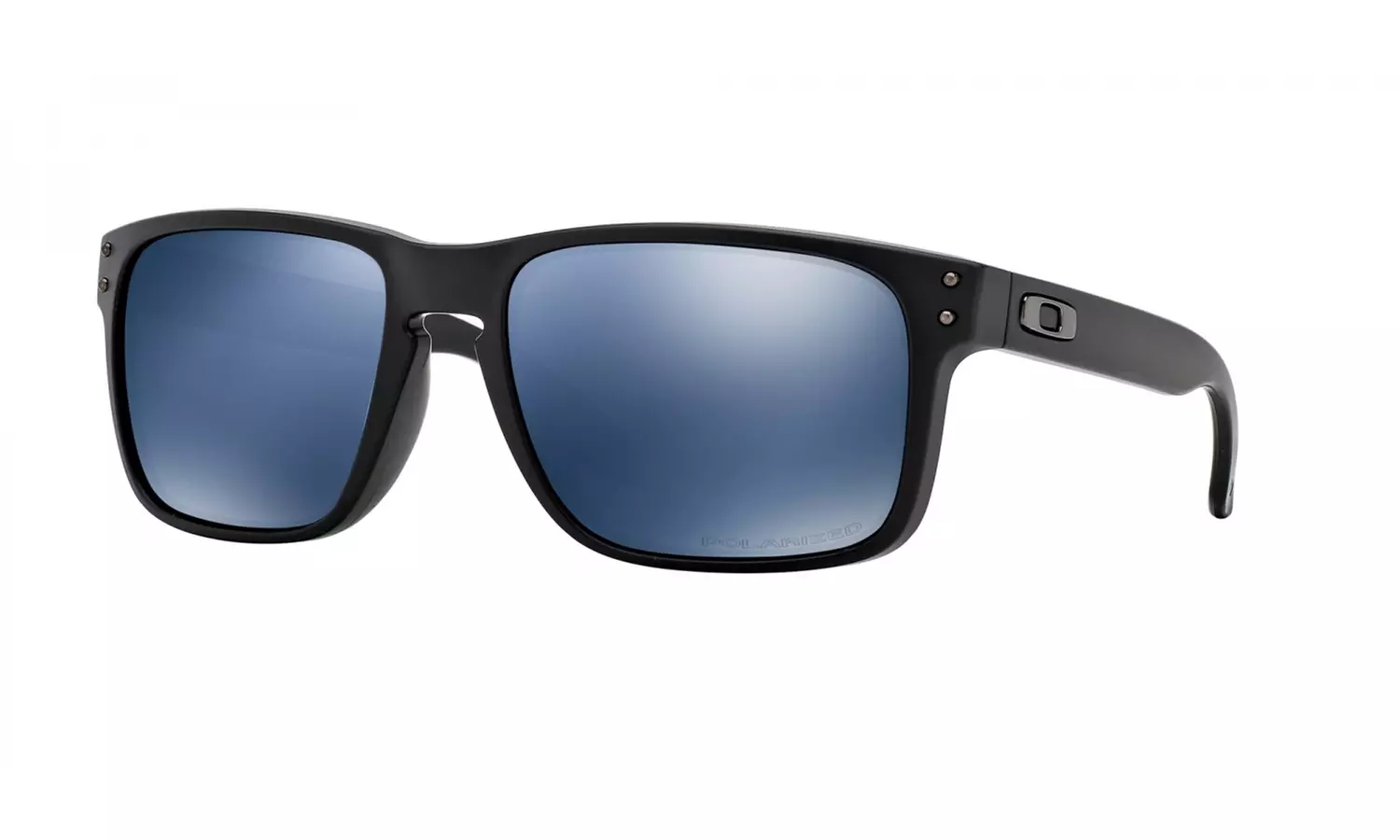 Oakley Holbrook OO9102-52 Matte Black / Ice Iridium Polarized - Primary Image