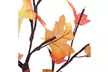 Dotted With Orange Yellow Maple Leaves and 24 Warm White LED Lights 1.6 Ft 1PC - Second Medium