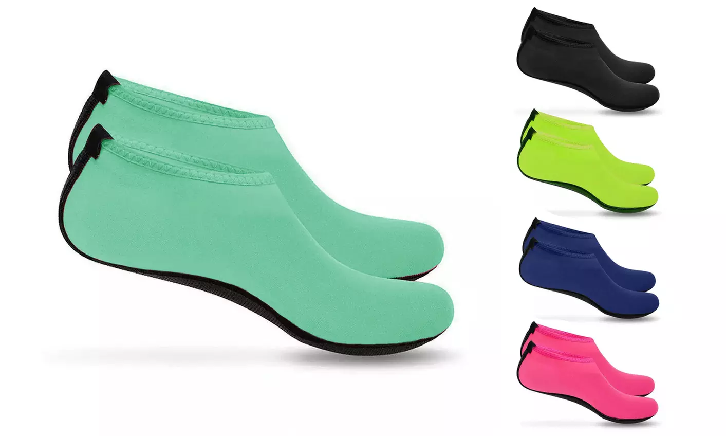 Unisex Slip-On Quick-Dry Water Shoe Barefoot Aqua Sock