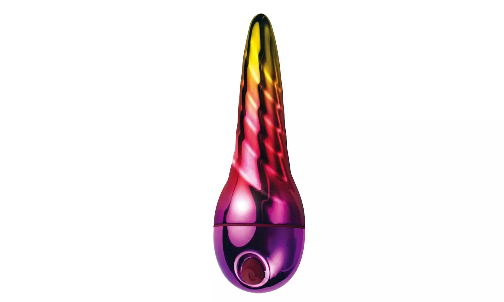 Rocks Off Unihorn Stardust 10-Function Rainbow Metallic Vibrator - Primary Image