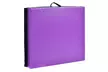 6"x38"X4"Thick Two Folding Panel Gymnastics Mat Fitness Exercise Purple - Second Medium