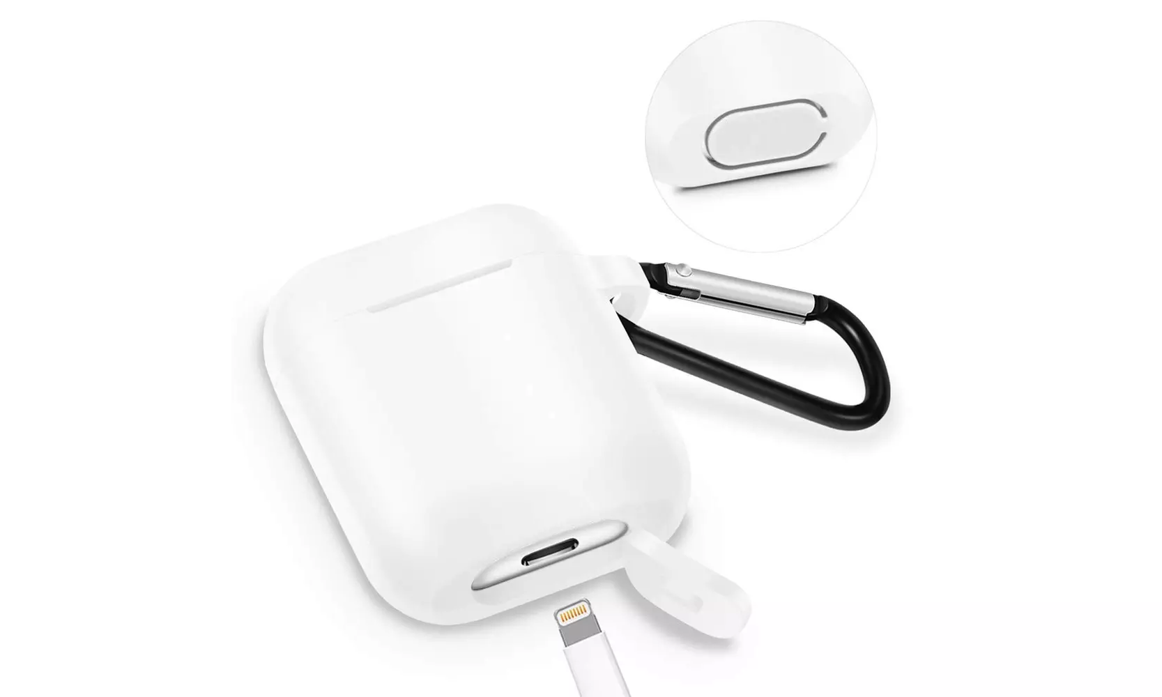 AirPods Silicone Case Cover Protective Skin for Apple Airpod Charging Case
