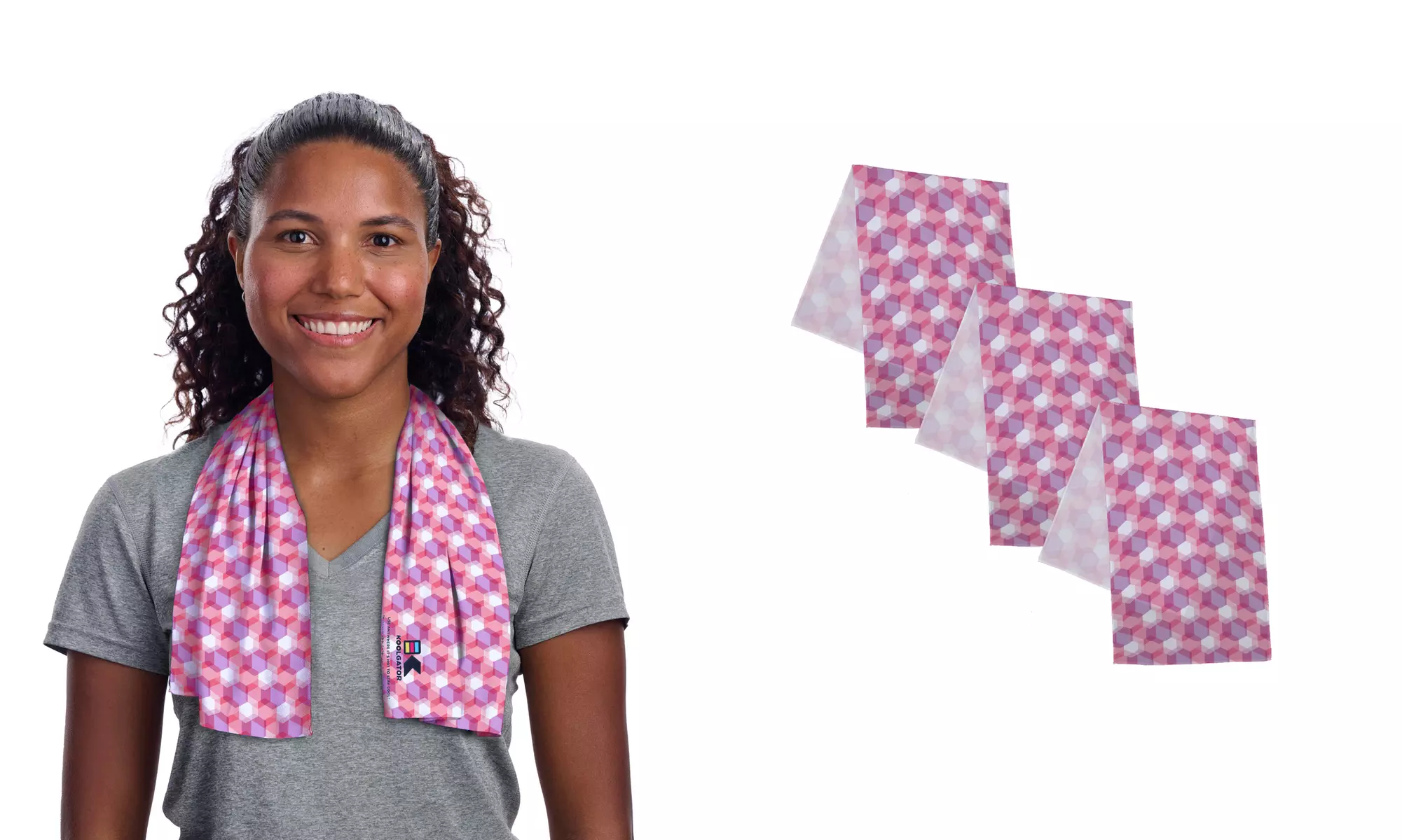 KOOLGATOR Dual Purpose SPF 30 Cooling Towel