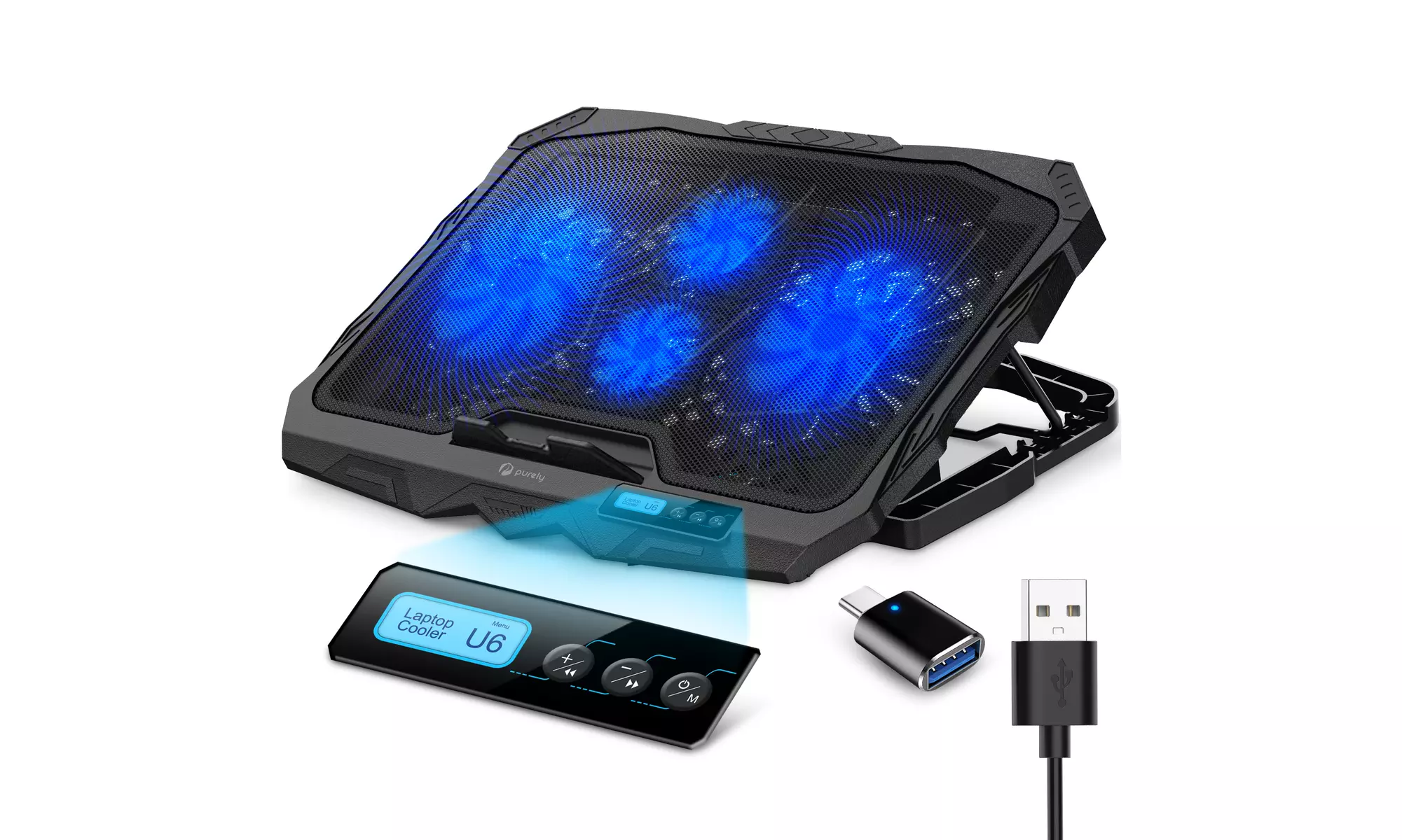 Purely Laptop Cooling Pad Stand - Primary Image