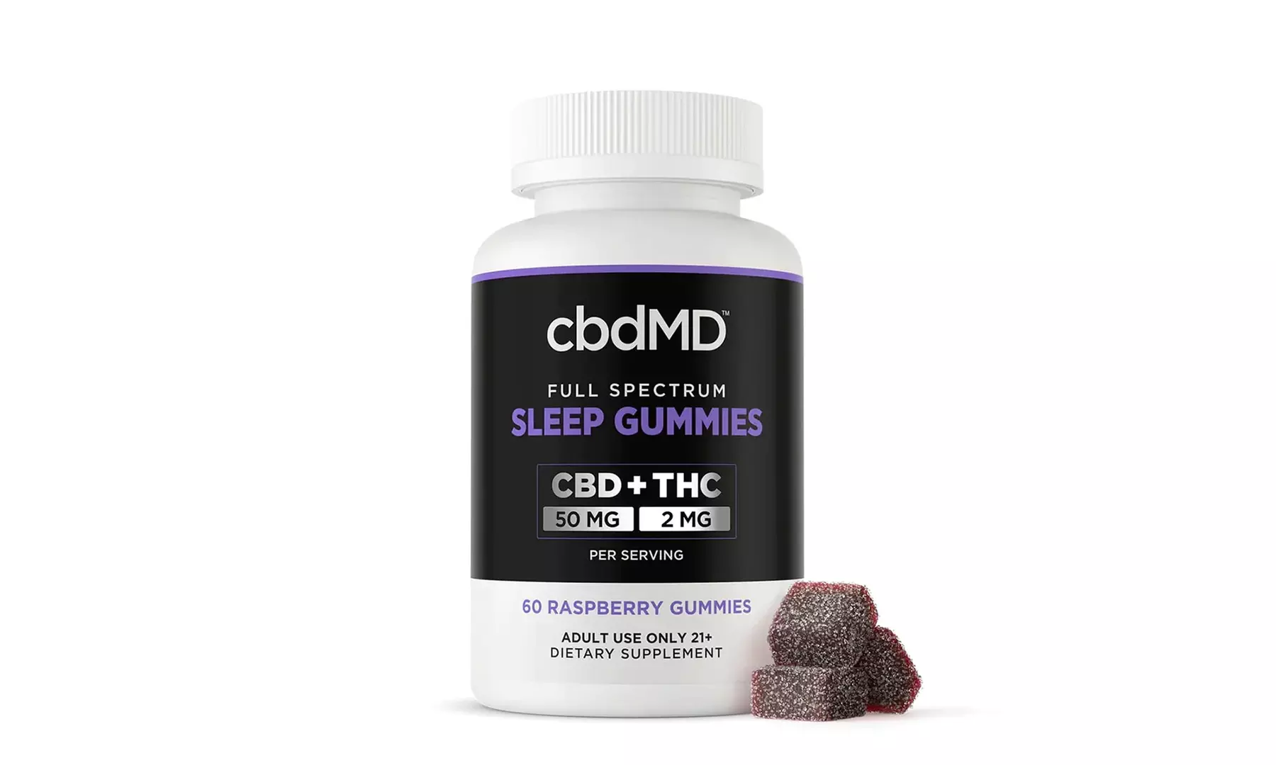 cbdMD Premium Grade CBD Infused Gummies (Multiple Varieties) 750MG - 6000MG