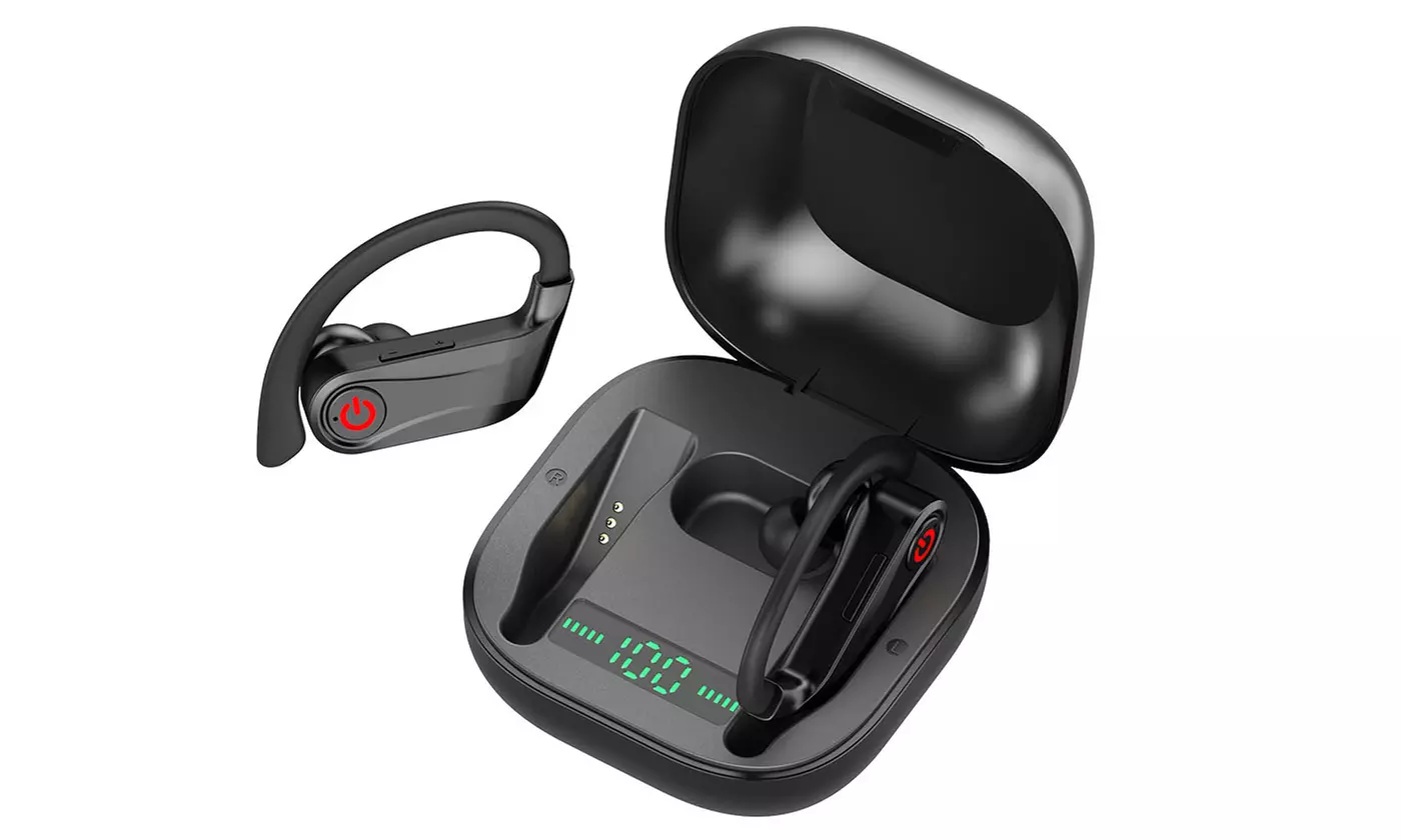 iMounTEK Hi-Fi Stereo Sound True Wireless V5.0 Earbuds with Ear-Hook - Primary Image