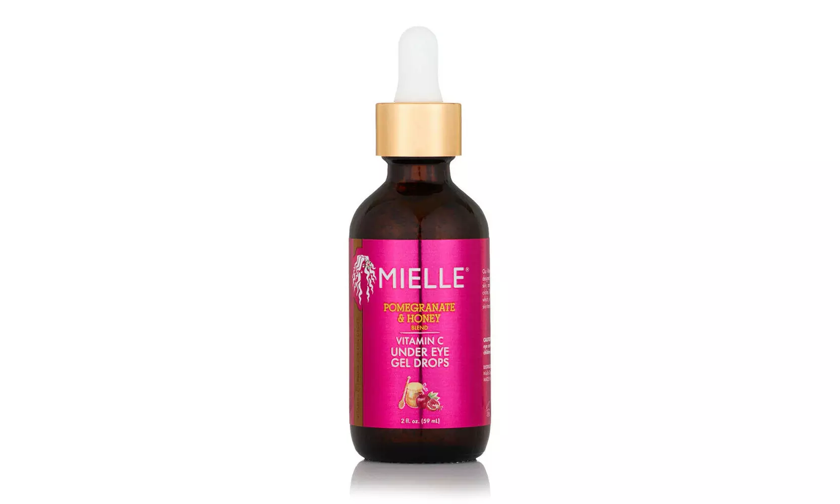 Mielle Organic Pomegranate & Honey Vitamin C Under Eye Gel Drops 2oz - Primary Image