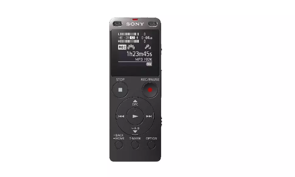 Sony ICD-UX560 Digital Voice Recorder w/ 32GB microSD Card & CMCS3 Clip Mic - Second Medium