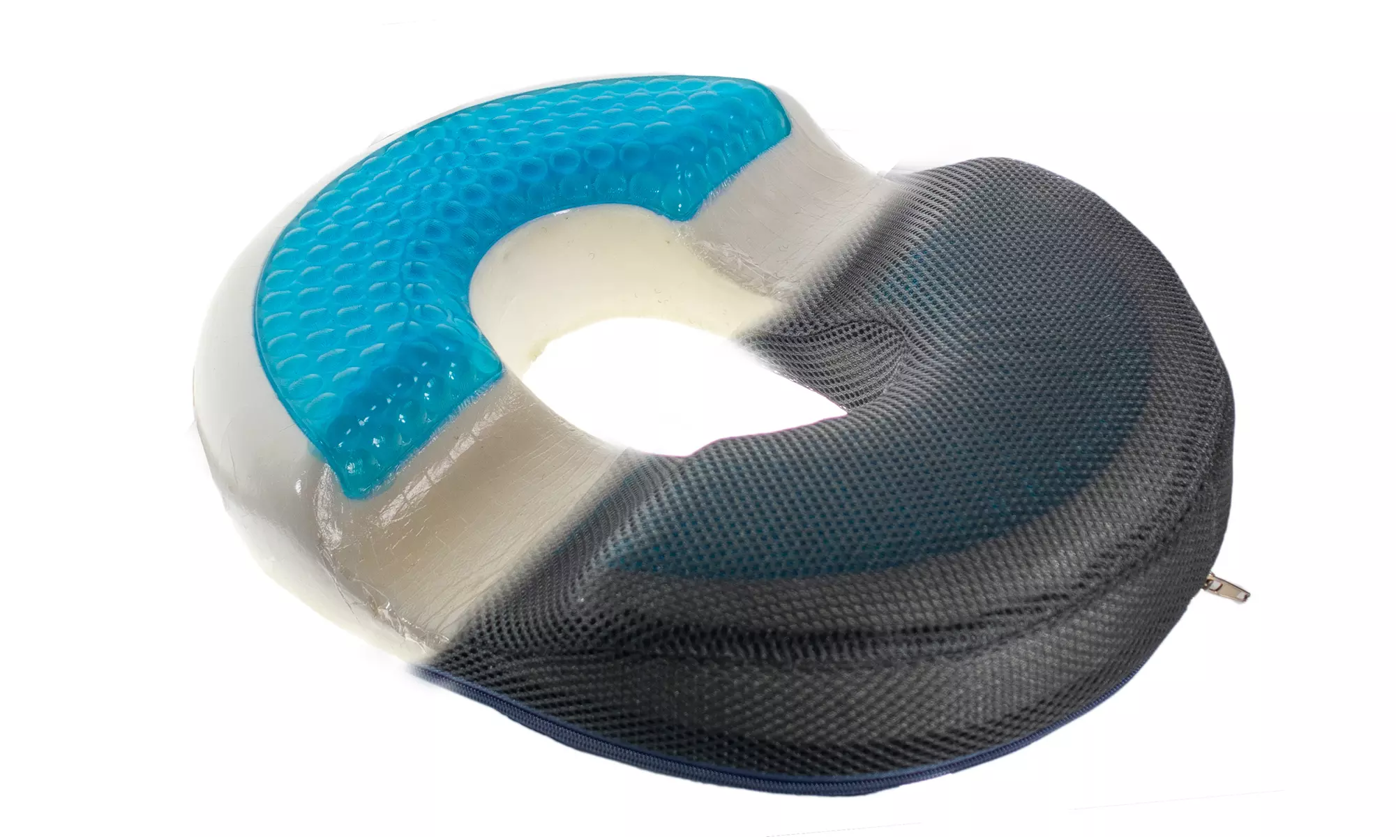 Orthopedic Donut Seat Cushion Cooling GEL Memory Foam Cushion Tailbone Coccyx - Primary Image