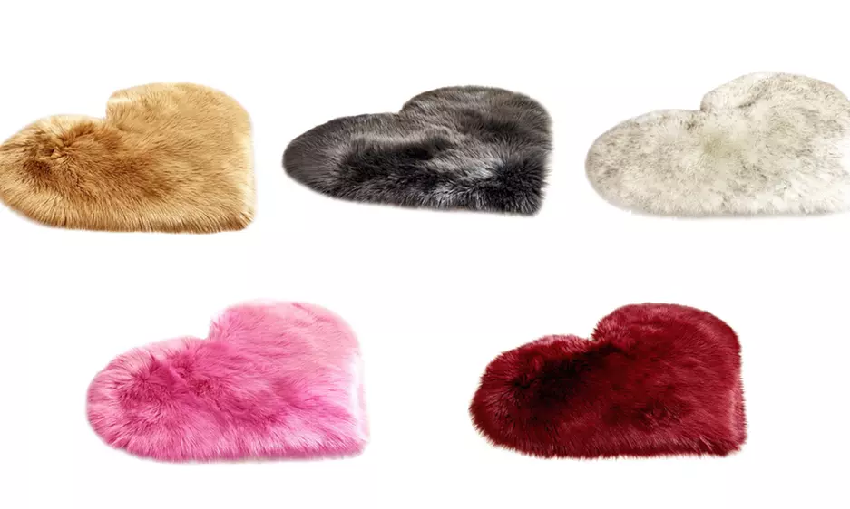 Inverlee Wool Imitation Sheepskin Rugs Shaggy Carpet Mats - Primary Image