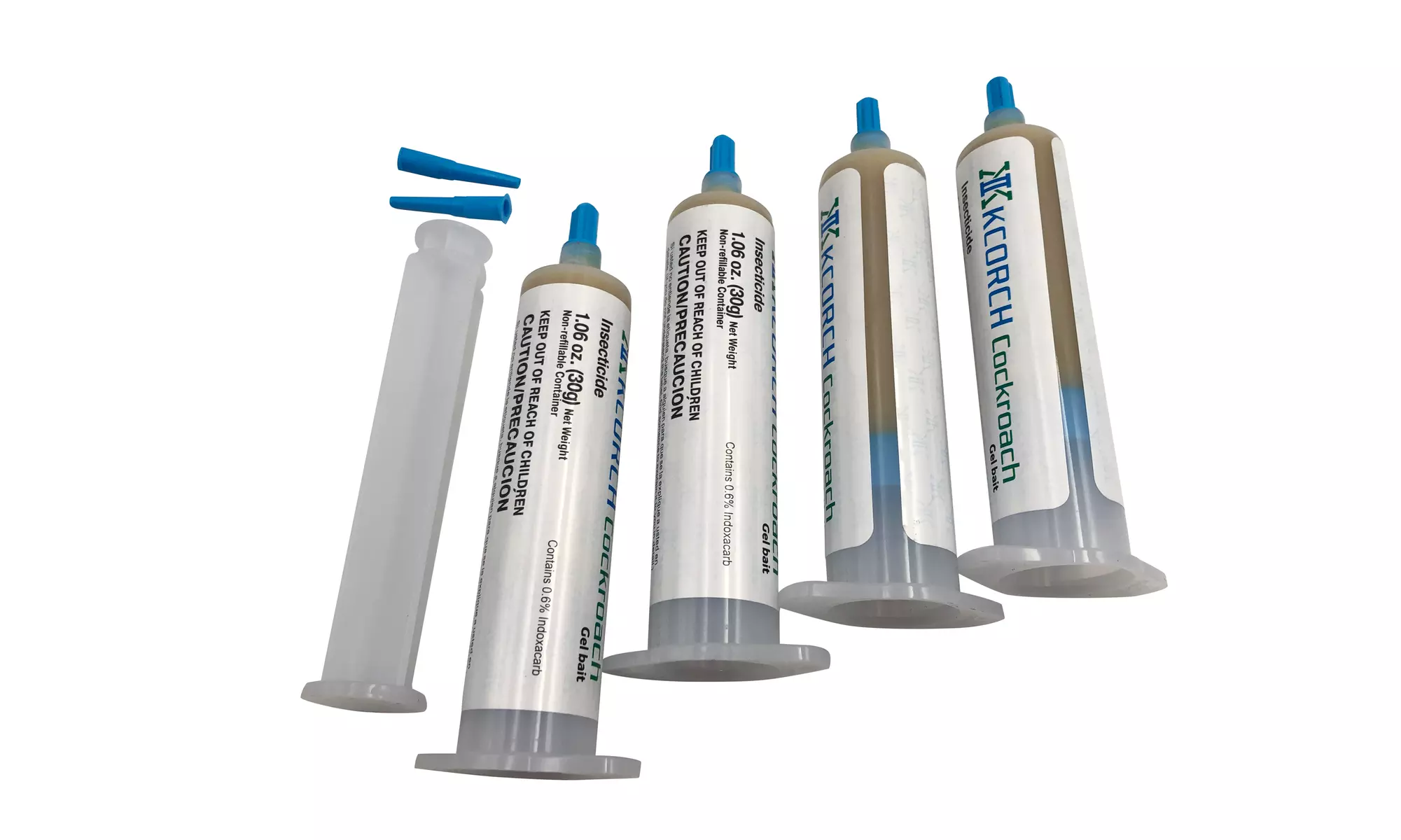 Kcorch Cockroach Gel Bait,Roach Control Insecticide,Advion,4 tubes - Primary Image