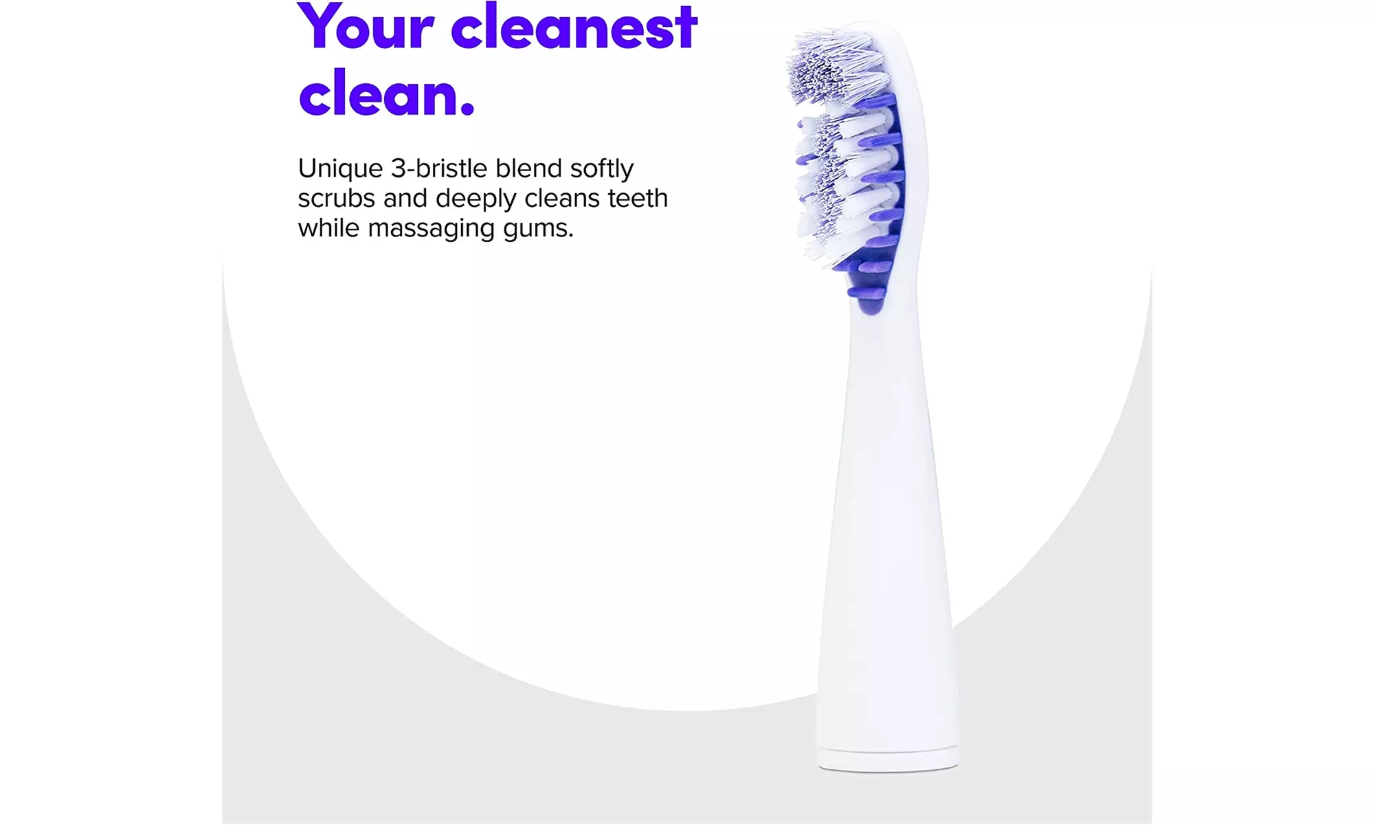SmileDirectClub Electric Toothbrush Brush Head and Battery Refill - Second Medium