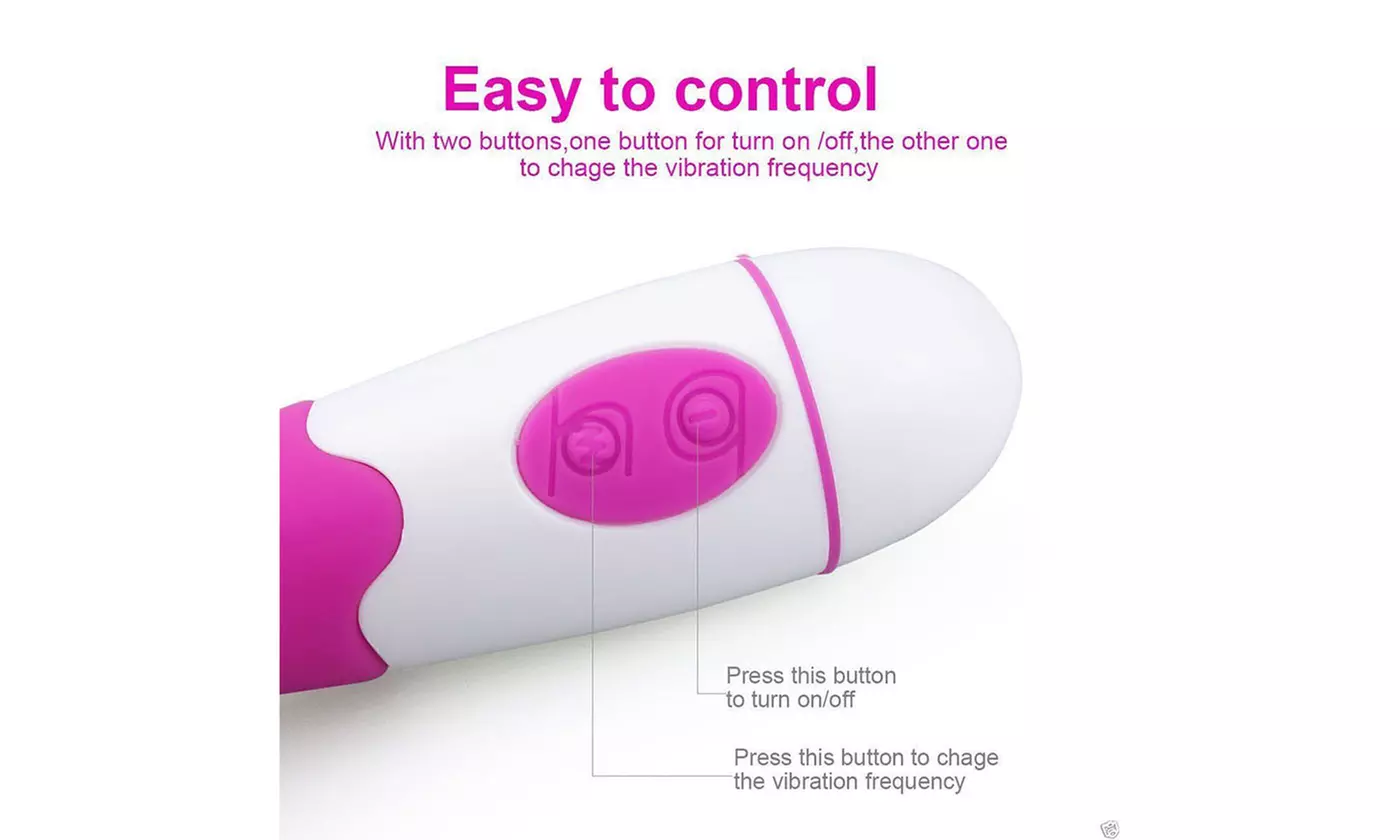 Wireless Waterproof Dildo Rabbit Vibrator 30 Speed G-spot Clitoris Stimulator