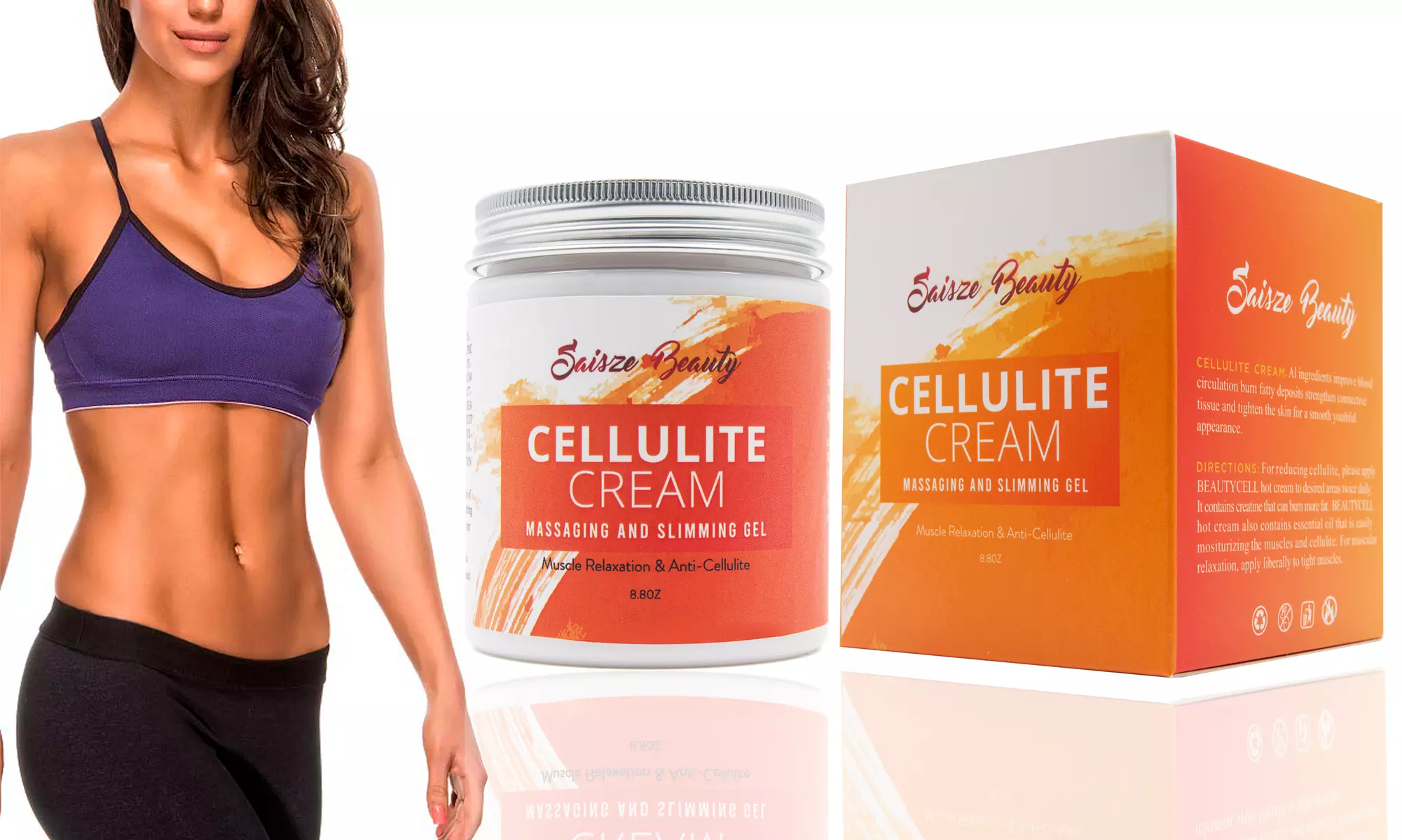 Hot Cream Tone Abs and Slimming Body Sweat Cream Unisex - Primary Image