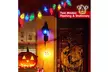 LUDILO Halloween String Lights Halloween Decoration Lights Ghost Lights - Second Medium