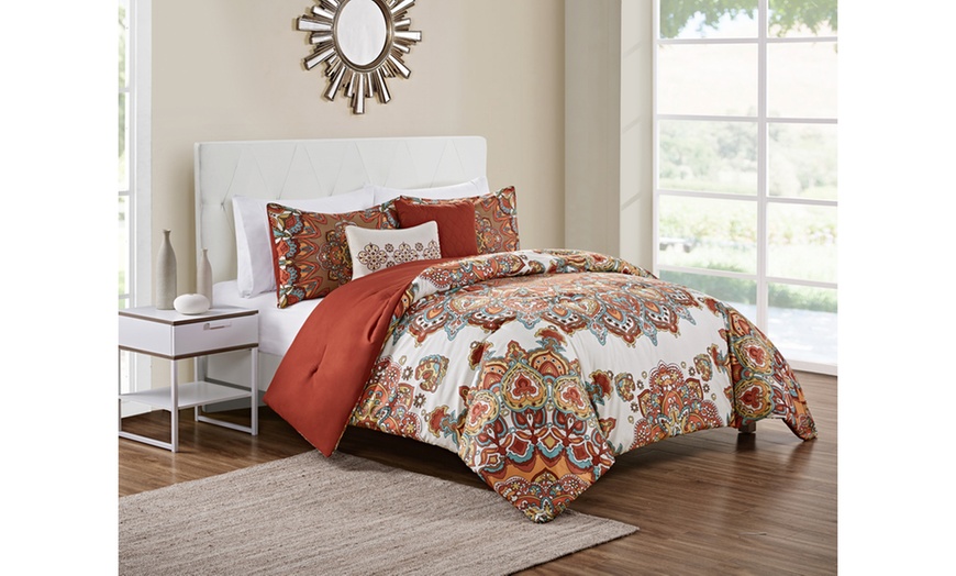 Cora Comforter Set (4- or 5-Piece) | Groupon