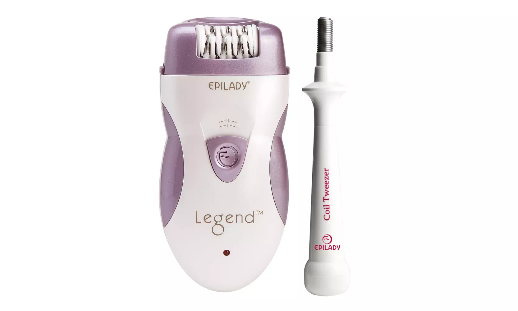 Epilady EP-810-33 Legend Rechargeable Epilator w/Epilady EP-107 Coil Tweezer - Primary Image