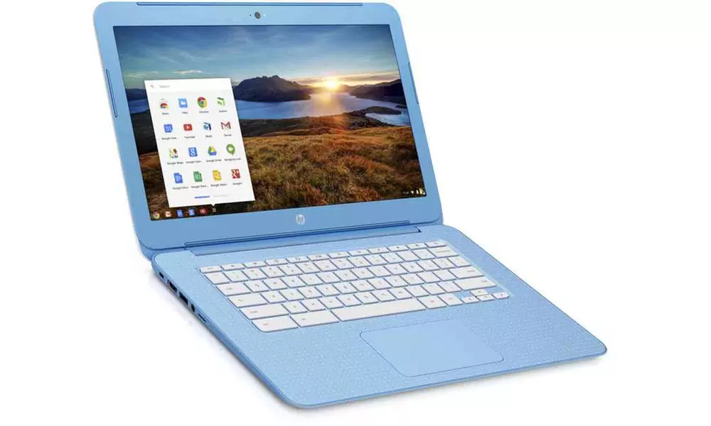 Refurbished HP Chromebook 14-ak030nr 14" Laptop Intel N2840 4GB 16GB Chrome OS - Primary Image