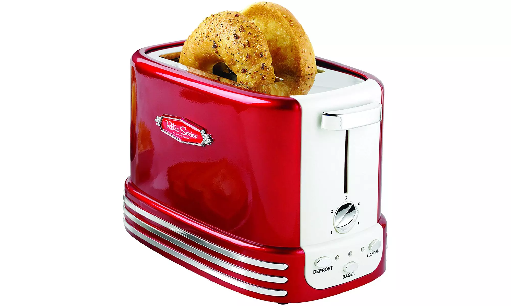 Nostalgia RTOS200 Retro 2-Slice Bagel Toaster - Primary Image