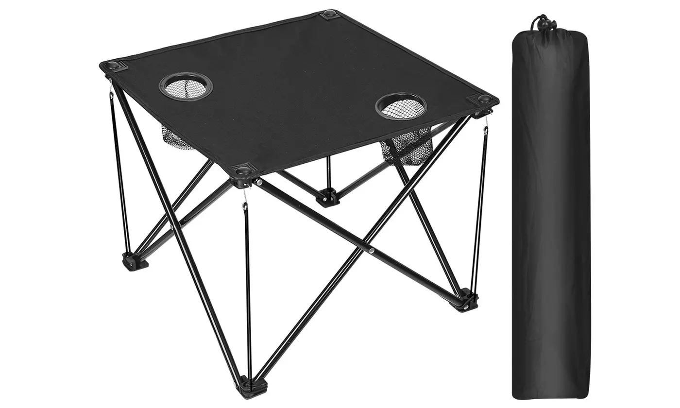 NewHome Foldable Camping Table Portable Beach Table 