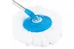 Upgraded Deluxe 360 Spin Mop & Bucket Set household Floor Mop Cleaning System - Second Medium