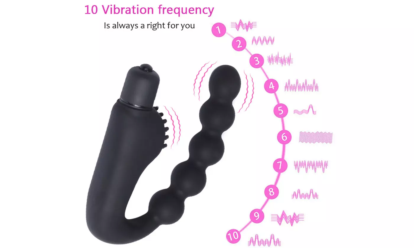 Powerful Anal Prostate Massager Butt Plug G-spot Dildo Vibrator