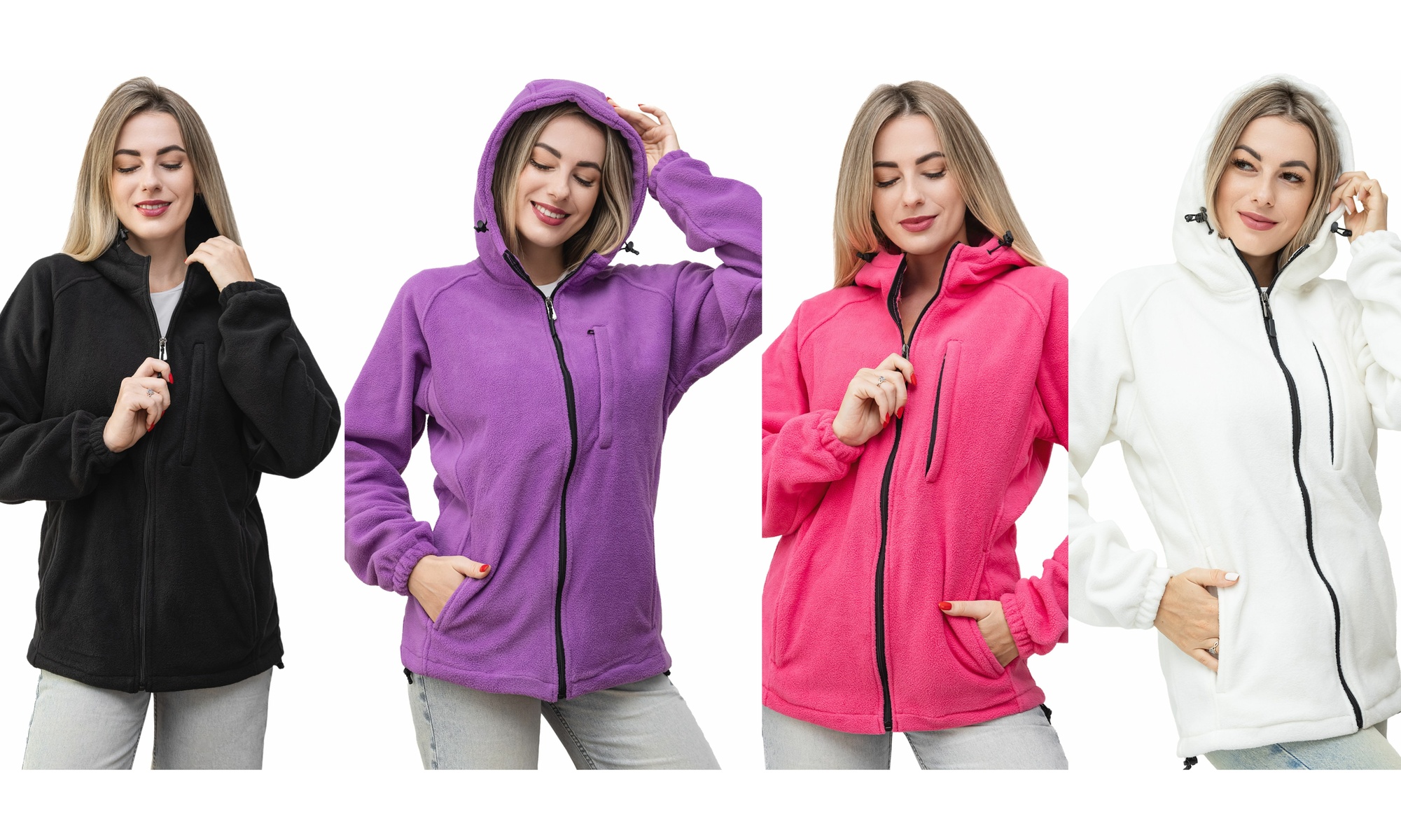 Royal Threads Women's Classic Fleece Jacket S-2x
