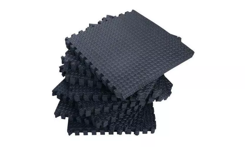 72- 216 Sq Ft Interlocking EVA Foam Exercise Floor Mat Flooring Gym Playground - Primary Image