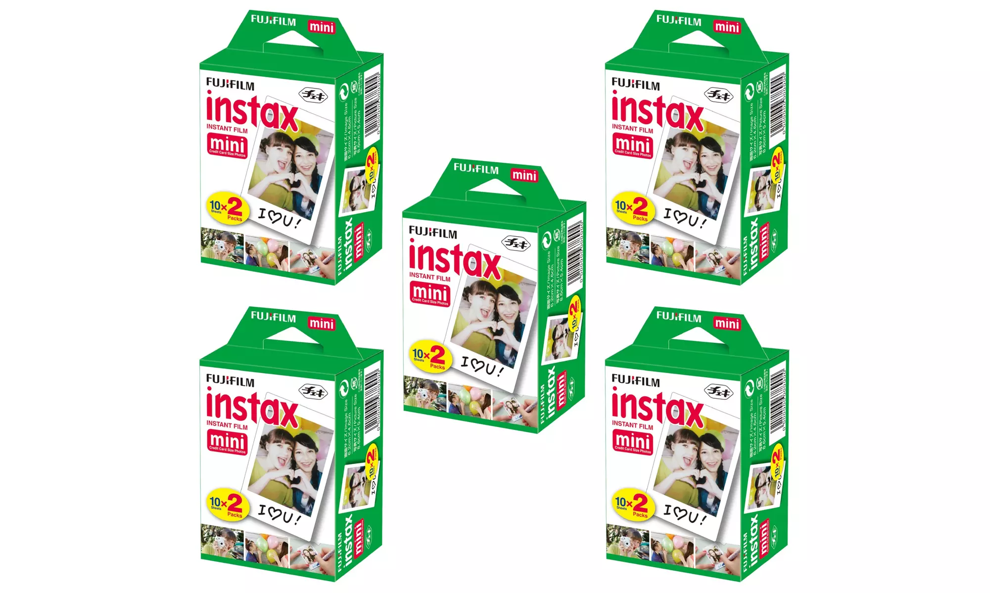 Fujifilm instax mini instant film (20 - 40 - 50 Or 100 Prints) - Second Medium