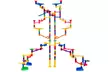 Marble Genius Marble Run Extreme Set - 145 Complete Pieces&Free Instruction App - Second Medium