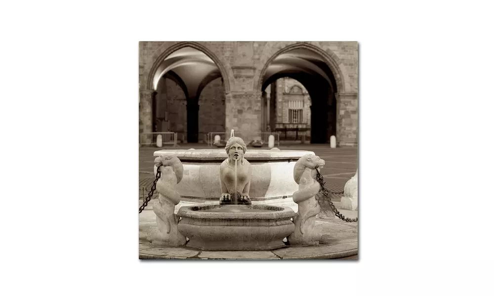 Alan Blaustein 'Bergamo I' Canvas Art - Primary Image