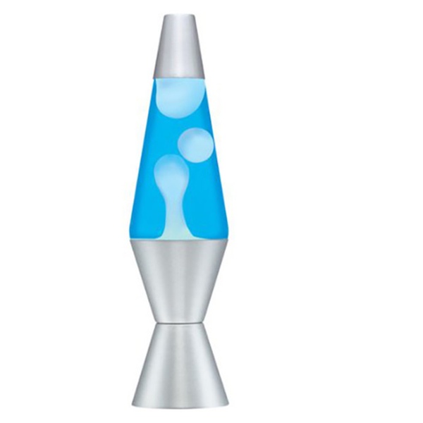 White And Blue Lava Lamp Groupon